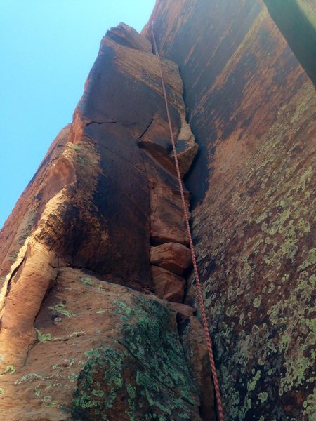 Fun climb! Wish it was longer...