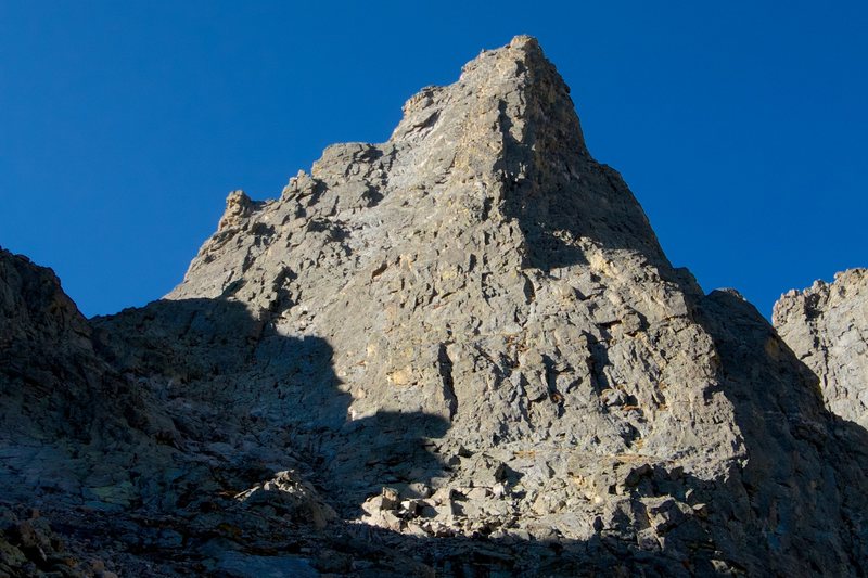 The Sharkstooth NE Ridge.