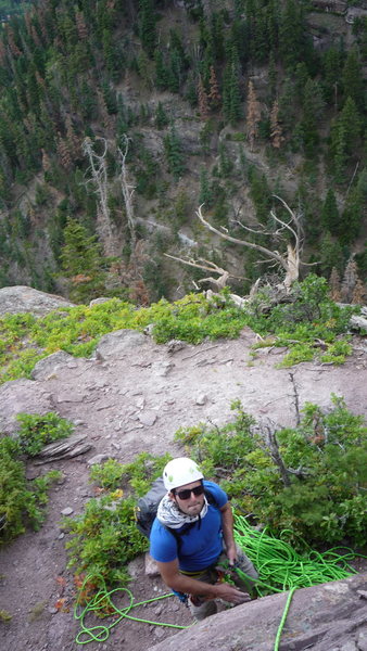 Richie's got the belay.