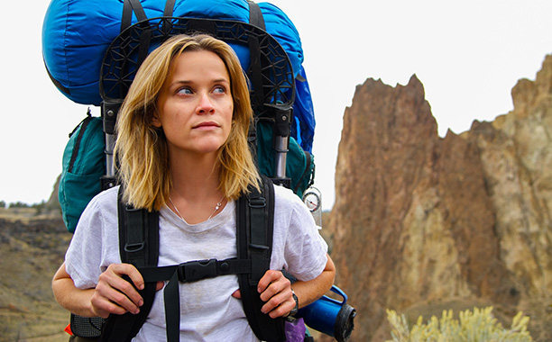 Based on the size of her pack, I'm guessing Reece Witherspoon is headed to Mendenhall Ridge, or perhaps she's planning to bivy in the West Face Cave of the Monkey.