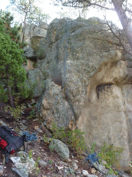 The climb.