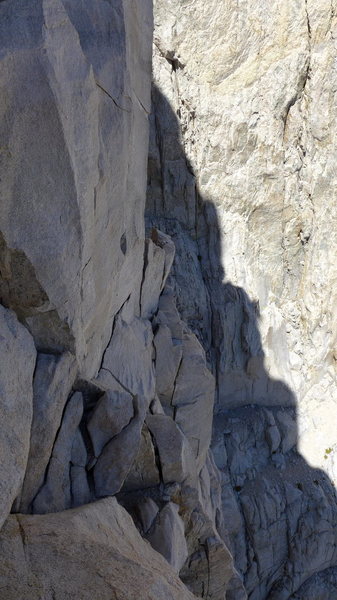 looking back at the Fresh Air Traverse