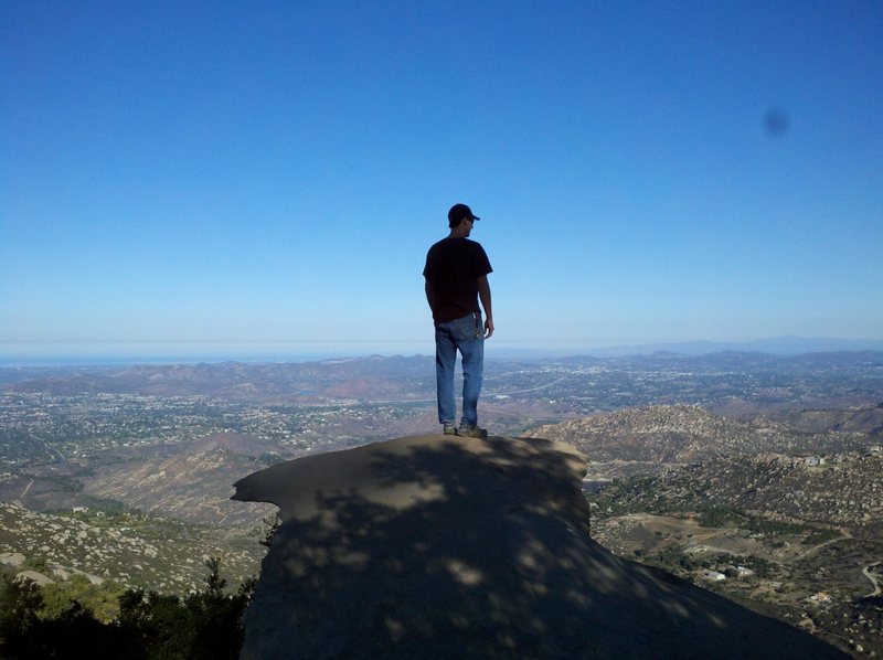 Me Admiring The View From Potato Chip Rock
