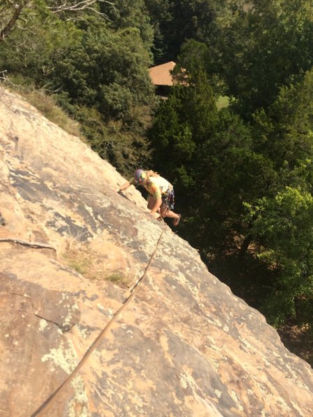 Heady Spuds toping out pitch 3