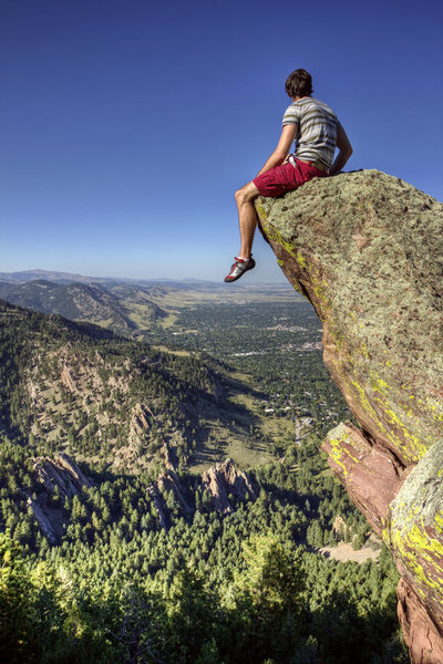 Killer summit and view. This is about as north as you can get on Green Mountain, so the view of Flagstaff is breathtaking.