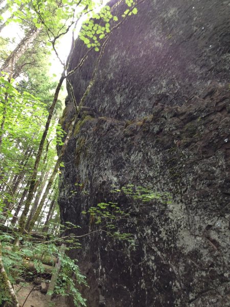 Middle of the ledge traverse