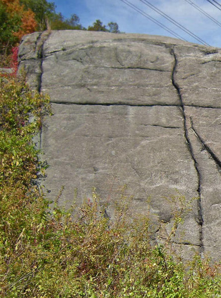 Static route on face to left of High Electricity crack