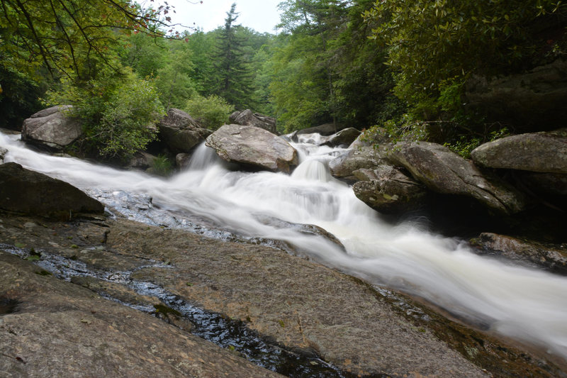 Upper Creek Falls, just outside the Linville Gorge Wilderness