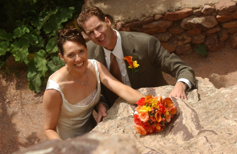 6/13/2003 Eldorado Canyon Wedding Photo