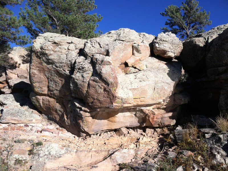 Bouldering in Call it Crock Rock, Fort Collins