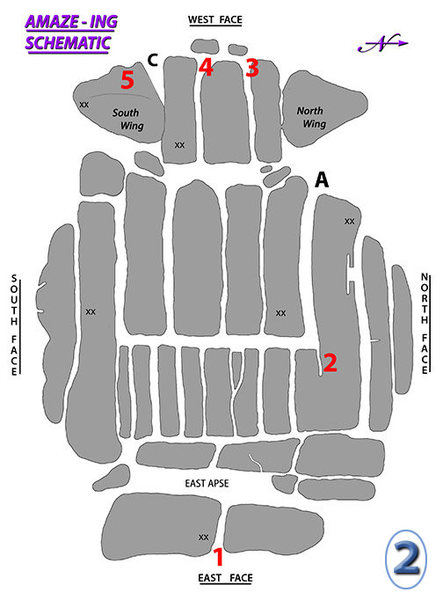 FIGURE 2 showing location of Hallway A.