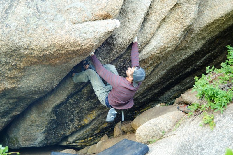 Nearing the jug on Beer Crack.