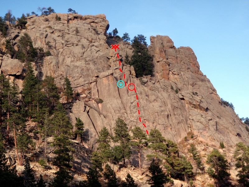 Totem Tower with the Cam-ouflage rappel.