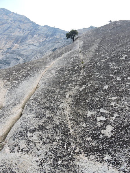 Looking up at pitch two and beyond. A beautiful unrelenting crack!