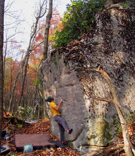 Parlier on the start and FA of "Lost Track"