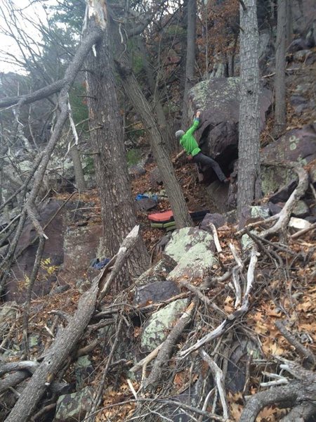 pic taken from CCC trail