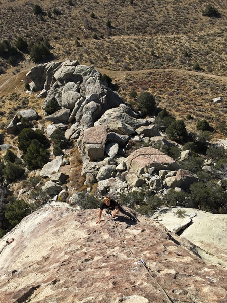 Final slab to the anchors