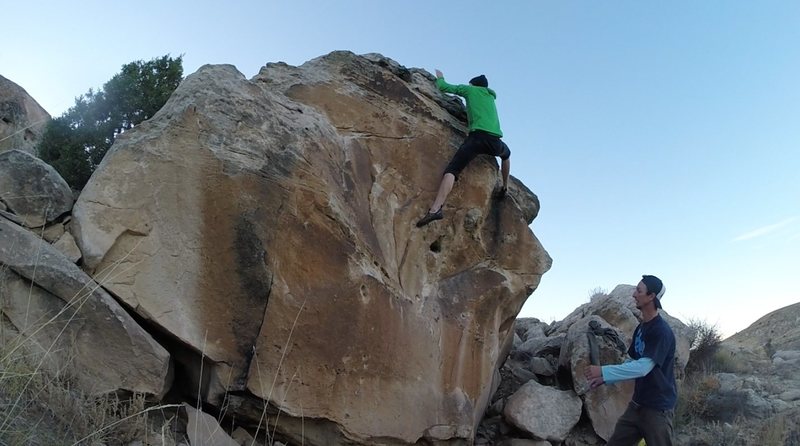 Topout spot.