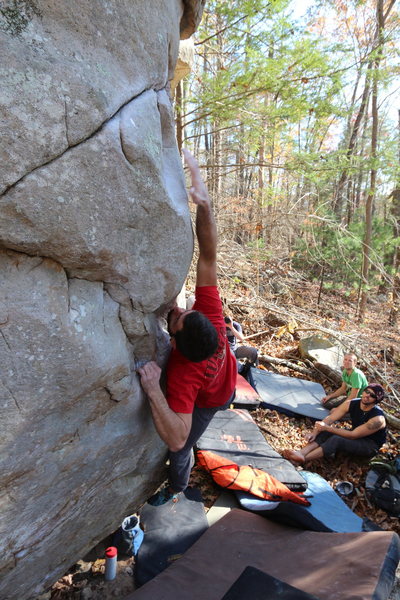 AAron Parlier working the 'Mystery Problem'