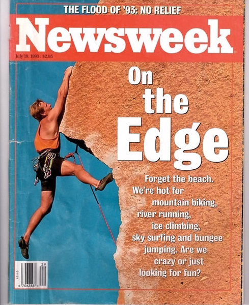 Newsweek Cover shot of Chain Reaction in 1993