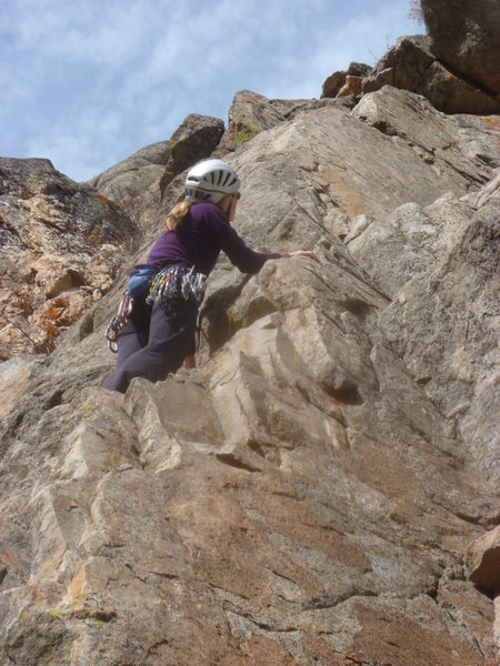 Nearing the crux.