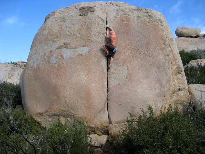 Rattly fingers at the crux.