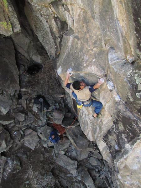 CT on the "arete" of Muffin Top.