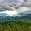 There are some killer views of western NC from Looking Glass Rock. Photo by Jeff Dunbar.