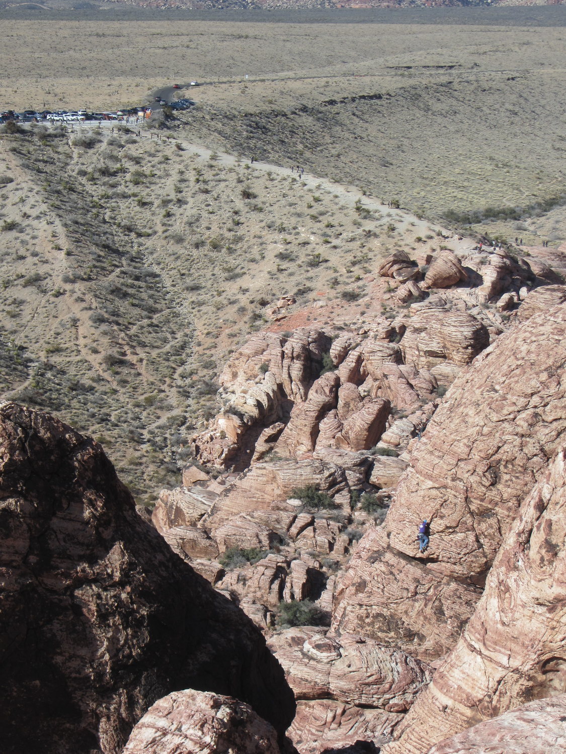 Unknown climber on Five Charter Oath.