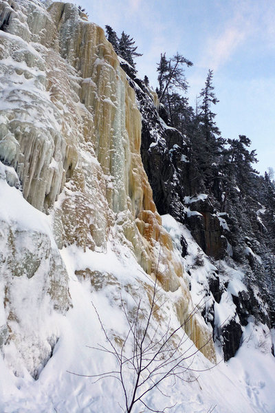 Early evening view of Cascade. 01/03/14.