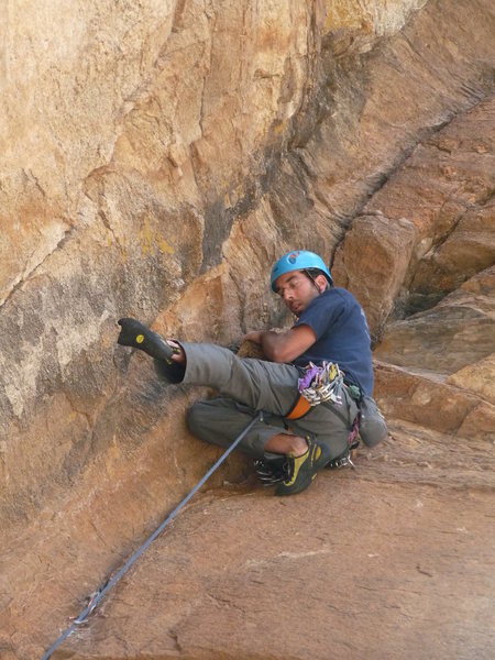 Aleix cruising this fun climb in style.