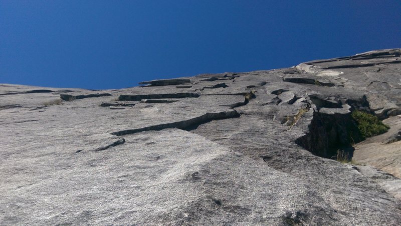Top of Pitch 3. You can see the signature flake ahead.