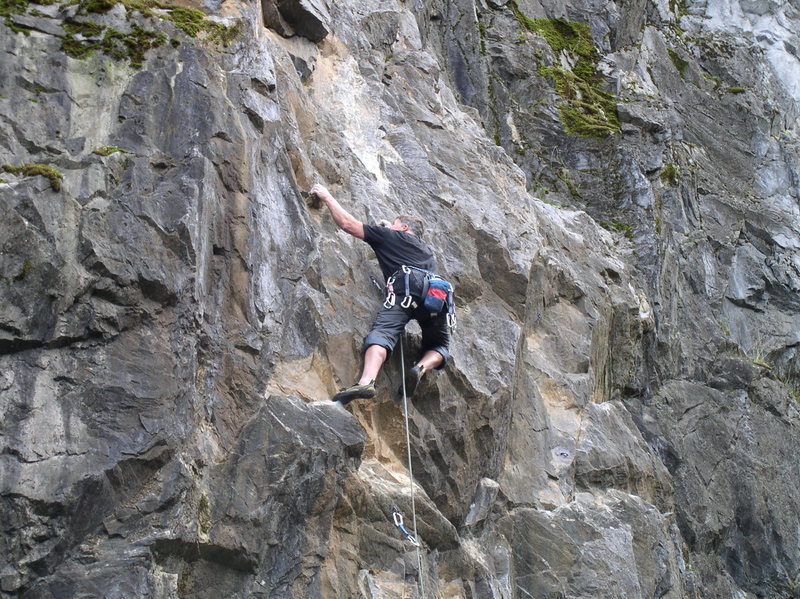 Crux move.
