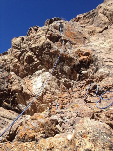 A good view of the route.