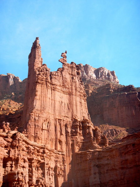 Ancient Art looking awesome in the fisher towers