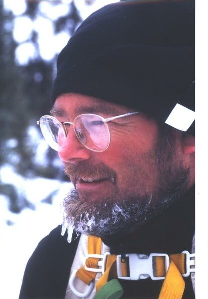 Here is the original Valdez Ice Fest host Andrew Embick. It was the vision and drive of dedicated climbers like Andy, Brian Teal, Chuck Comstock, Carl Tobin, Roman Dial, Bob Pudwill, Jim Sweeney, Steve Garvey and many many more that made climbing in Alaska what it is today. We thank all of you for the countless contributions to our beloved sport.