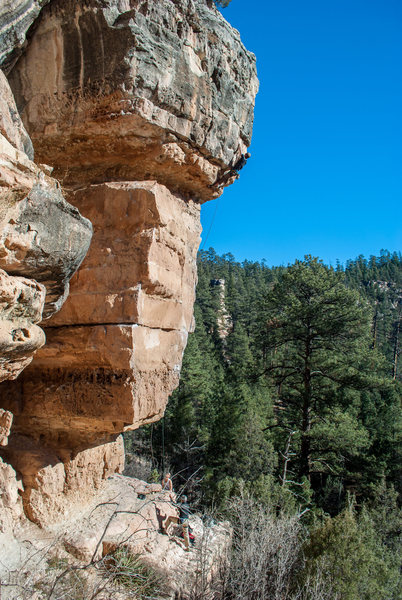 Upper crux