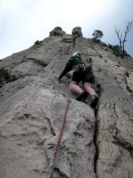 Upper pitch of La Saphir