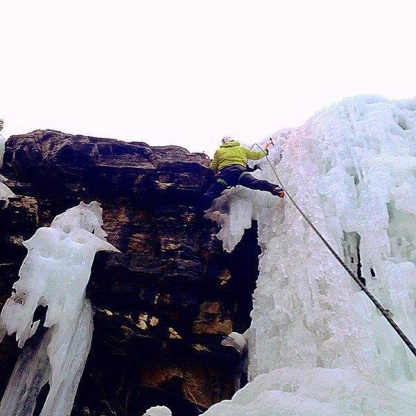 Mixing it up on the upper flow, December 2014.