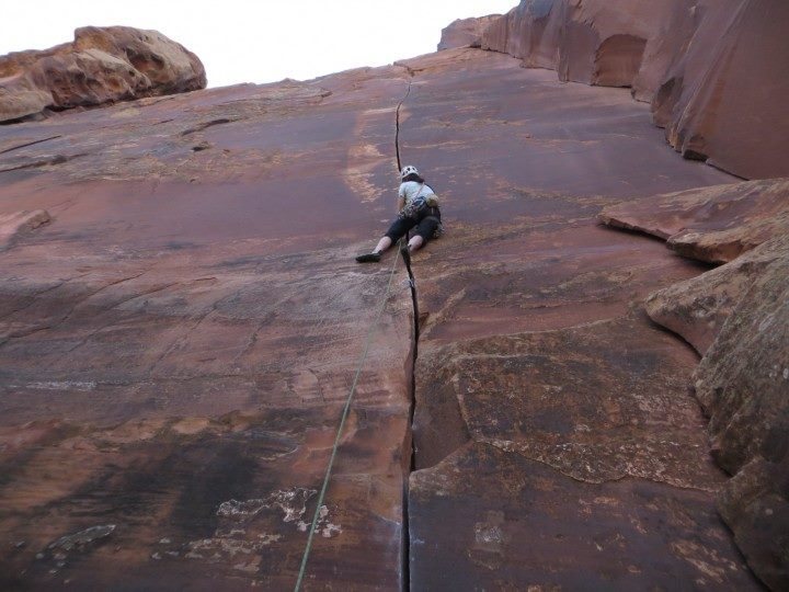 Jessica climbs this way better then me.