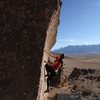 Out of Bishop, local bouldering area