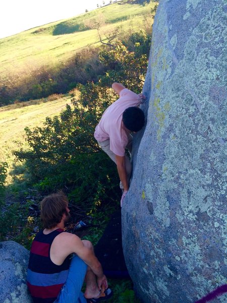 John Martinez making easy work on the Mantel of PMB!