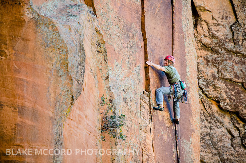 Z.Harrison in some of the best rock and moves in the area.<br>
<br>
Photo: blakemccordphoto.com