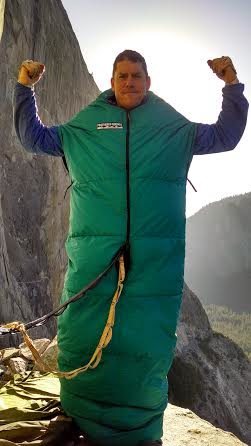 Chris Martin invincible on El Cap Tower.