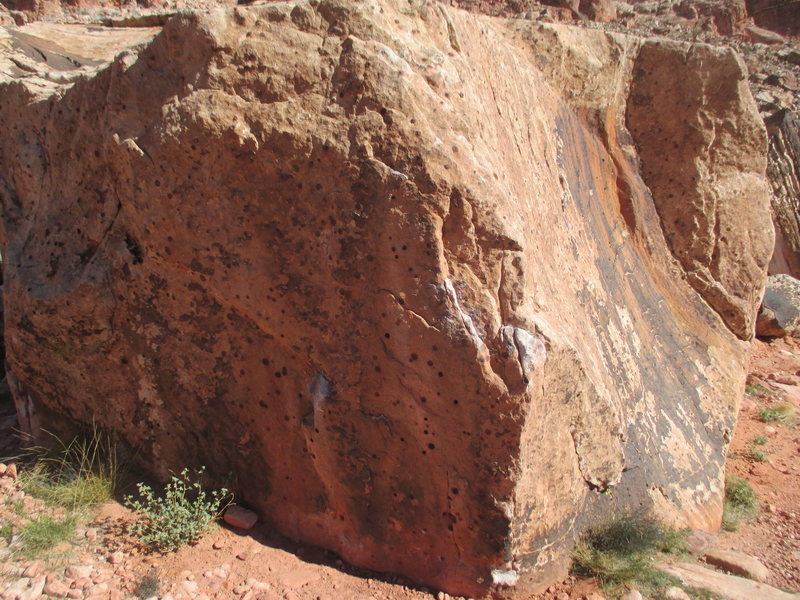 Front of the Lava Boulder