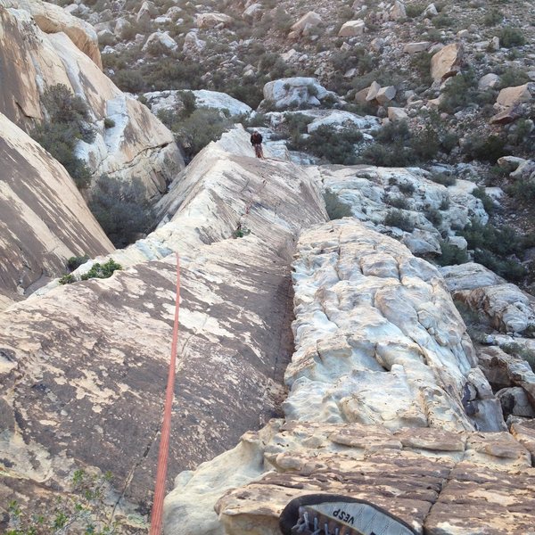 Looking down on Pitch 3.