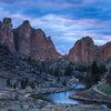 Smith Rock Sunset in February