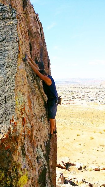 nick on 3rd ascent