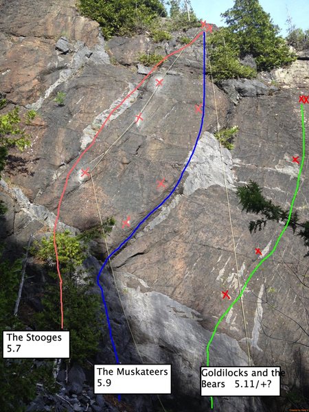 left most route