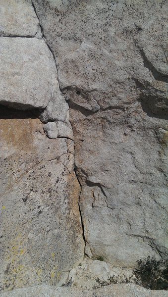 looking down at Tim's crack from the hilt of the broken sword.